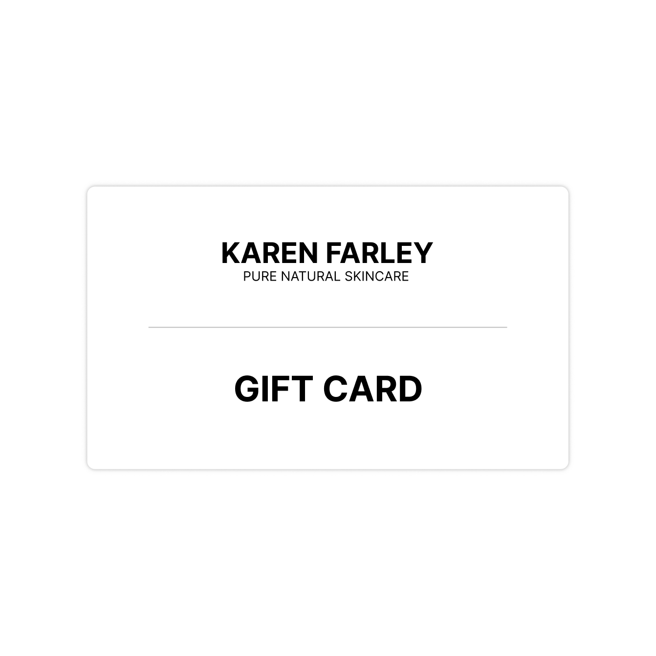 Karen Farley Gift Card